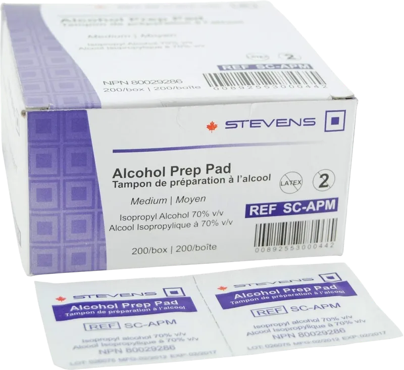 Alcohol Prep Pads vial